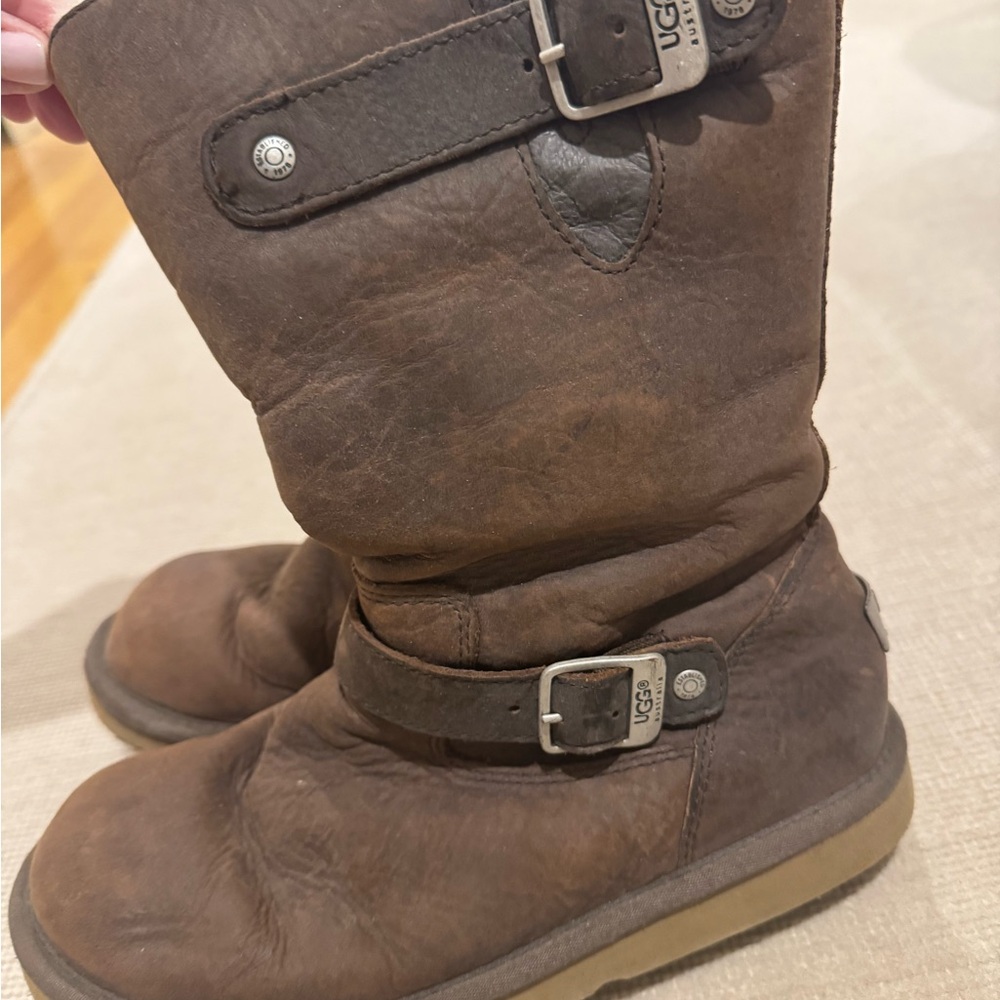 UGG Chocolate Suede Boots